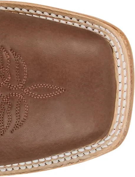 Men's Justin Boston Chocolate Deer with 13" Chocolate Deerskin Tops - CX1332