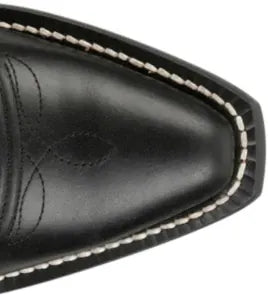 Ladies Justin May Black Cowhide - VN4455