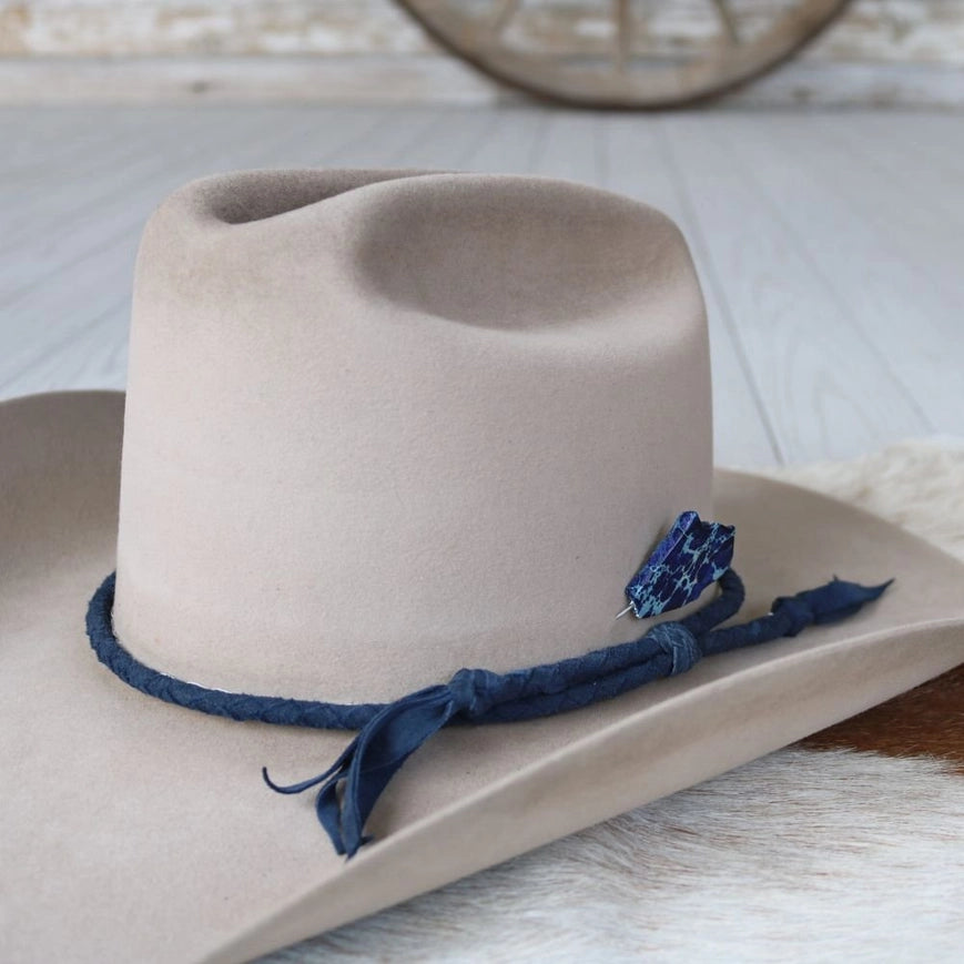 Willow Lane Hat Co. Ocean Blue Stone Stick Hat Pin - WL-PIN16
