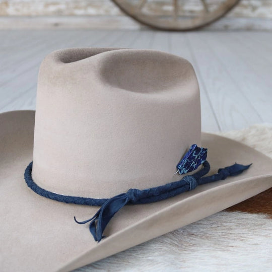 Willow Lane Hat Co. Ocean Blue Stone Stick Hat Pin - WL-PIN16