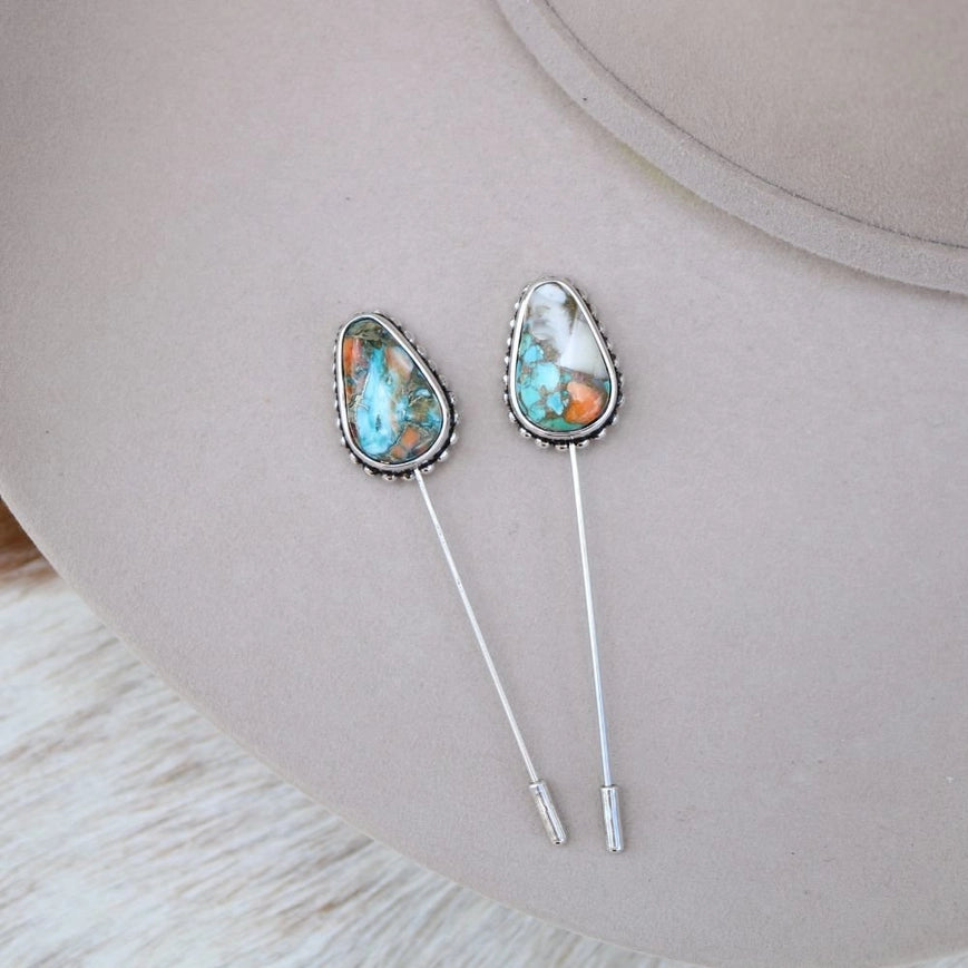 Willow Lane Hat Co. Southwest Mosaic Hat Pin - WL-PIN19