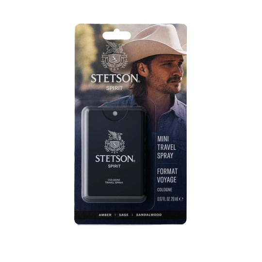 Stetson Spirit Mini Travel Spray Cologne 0.68oz