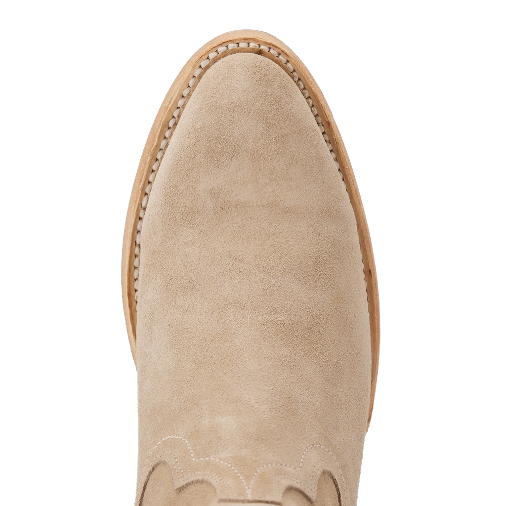 LANE Plain Jane Bootie Latte Suede - LB0553K