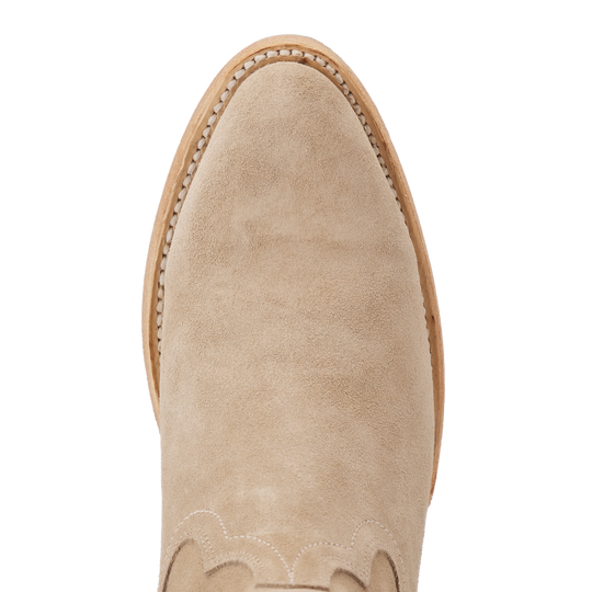 LANE Plain Jane Bootie Latte Suede - LB0553K