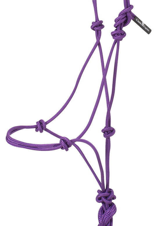 Classic Equine Rope Halter and 9 Foot Leadrope