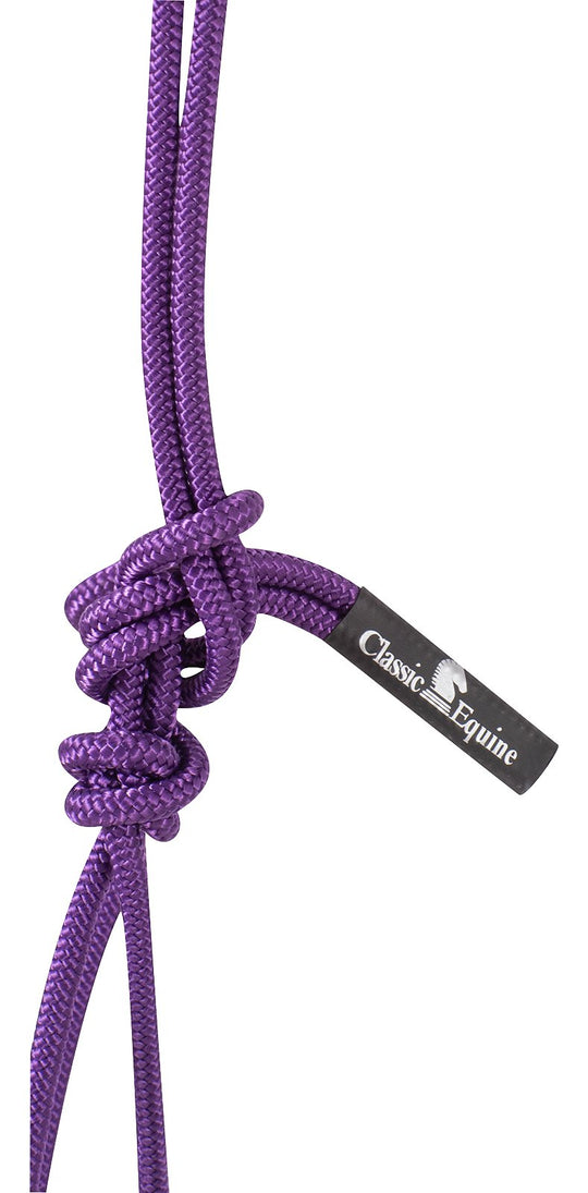 Classic Equine Rope Halter and 9 Foot Leadrope