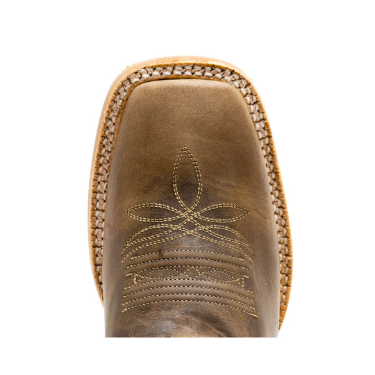 Women's HYER Topeka Tan Crazy Cowhide with 11" Robins Egg Burnished Tops - HM41028