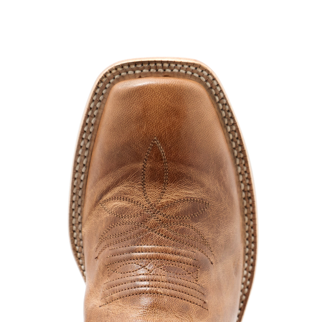 Women's HYER Salina Glossy Tan Goat with 13" Royal Red Cowhide Tops - HW41033 - Style #21L