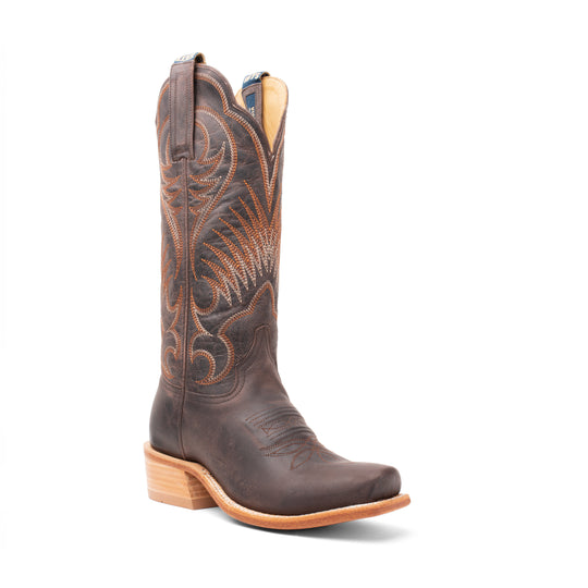 Women's HYER Leawood Chocolate Goat with 13" Chocolate Goat Tops - HW42016