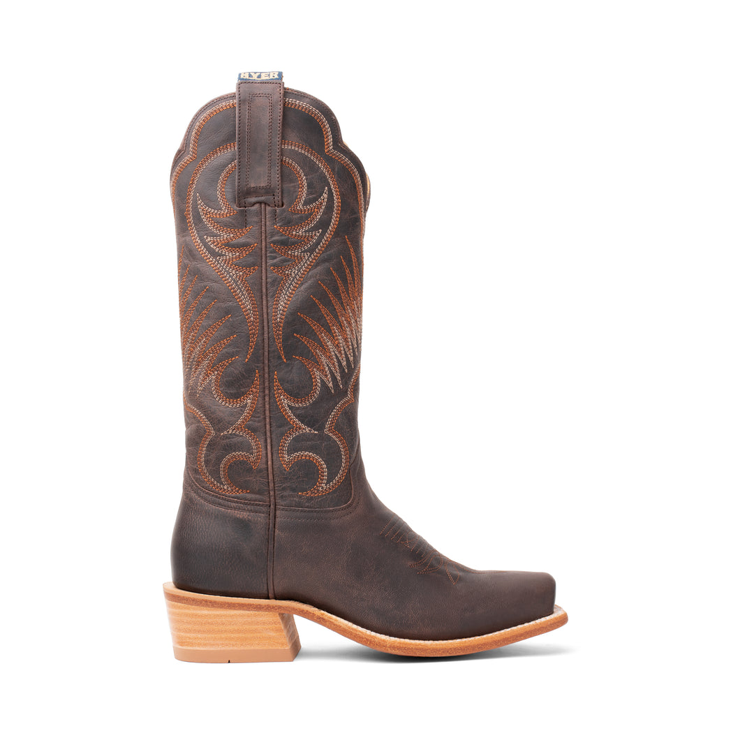 Women's HYER Leawood Chocolate Goat with 13" Chocolate Goat Tops - HW42016