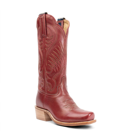Women's HYER Leawood Red Cowhide with 13" HYER Red Cowhide Tops - HW42017