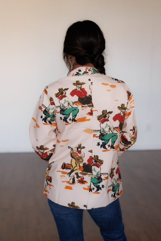 Ladies Howdy Hanny Wagon Wheel Blazer - HH4000