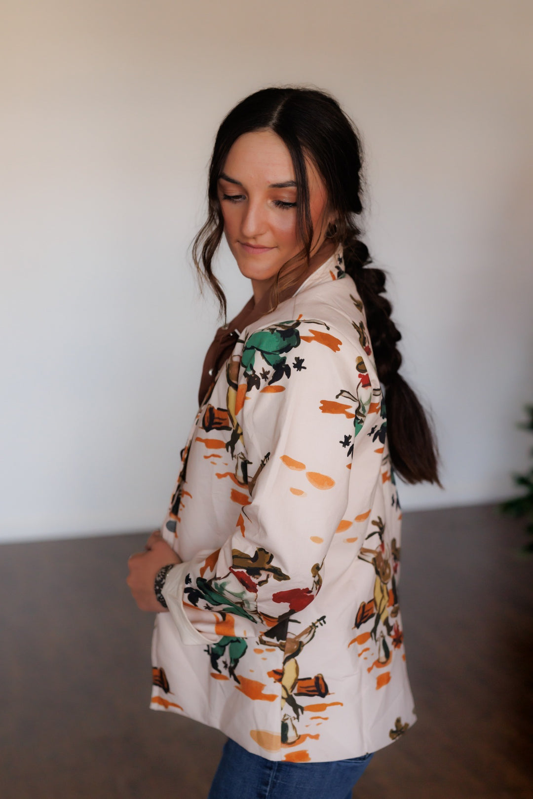 Ladies Howdy Hanny Wagon Wheel Blazer - HH4000