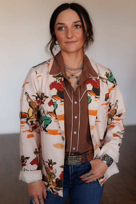 Ladies Howdy Hanny Wagon Wheel Blazer - HH4000