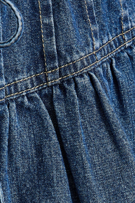 Ladies Le Lis Pleated Denim Mini Skirt - IS6025