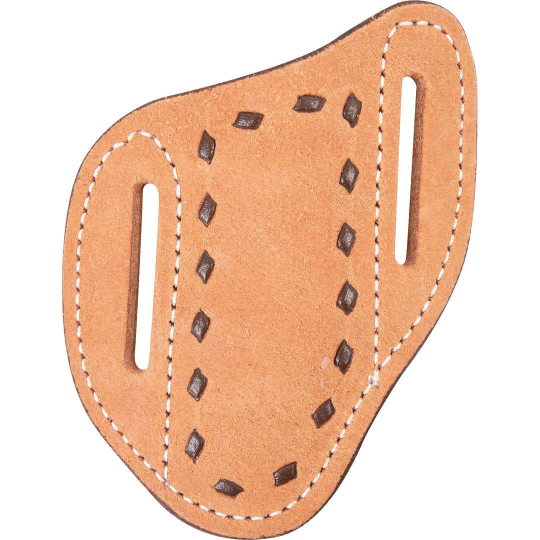 Martin Saddlery Leather Angled Knife Scabbard, Buckstitch