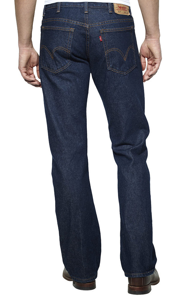 Men's Levi Prewashed 517 Dark Wash Bootcut Jeans - 00517-0216