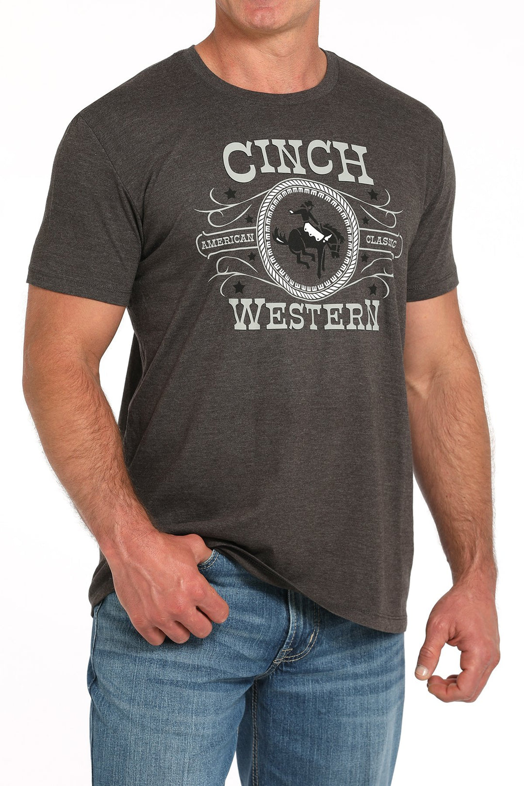 Men's Cinch Western Tee - MTT1690678