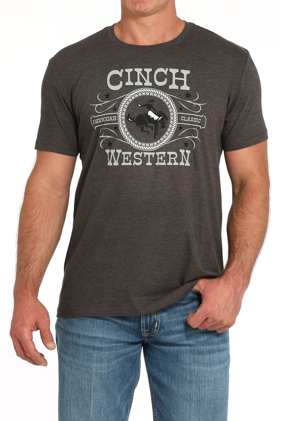 Men's Cinch Western Tee - MTT1690678