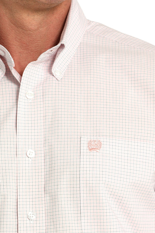 Men's Cinch Plaid Button-Down Western Shirt - MTW1105912