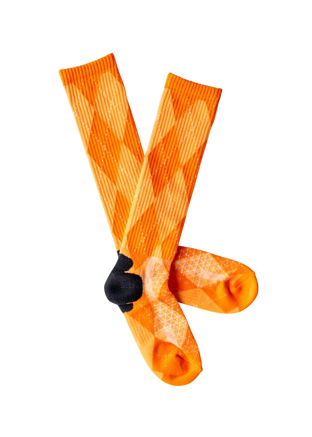 Lucky Chuck Orange Outlaw Performance Socks
