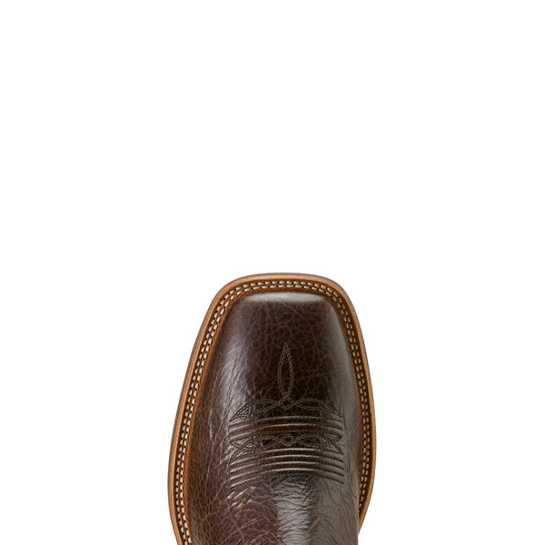 Ariat Kanyon Toughstock VentTek Thunder Brown Glacier Blue Western Boot - 10074258