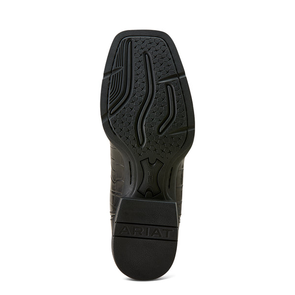 Men's Sport Latigo Black Croc Print Western Boot - 10074166