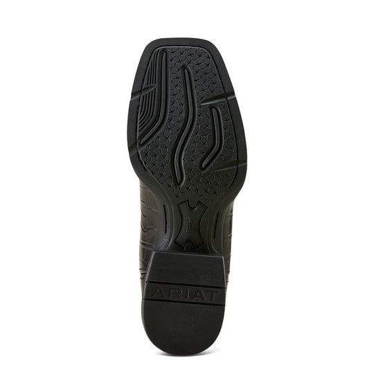 Men's Sport Latigo Black Croc Print Western Boot - 10074166