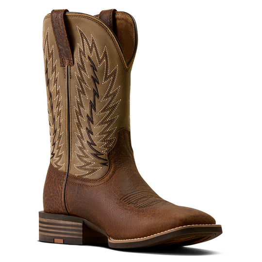 Men's Ariat Driggs Toffee Crunch with 11" Brown Bomber Tops - 10080538