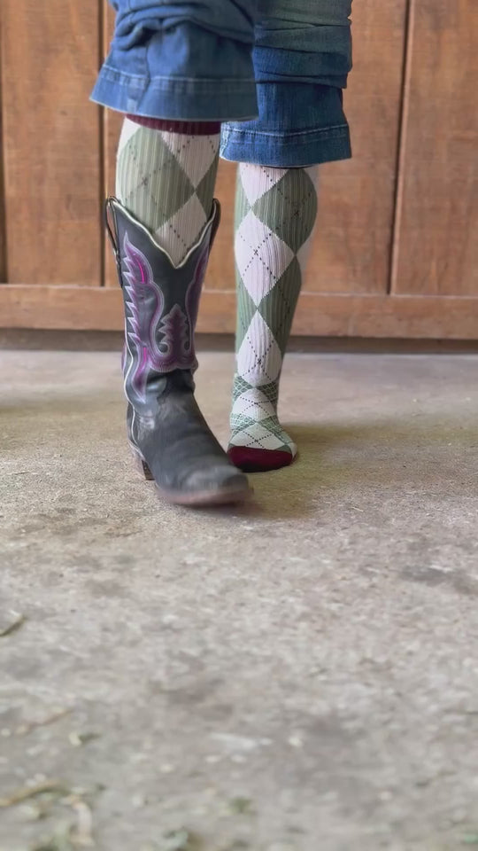 Lucky Chuck Ranch Rider Performance Socks