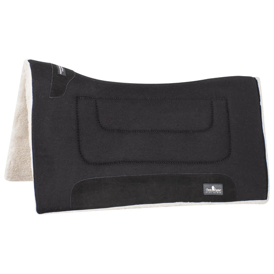 Classic Equine Performance Trainer Saddle Pad, Felt Top