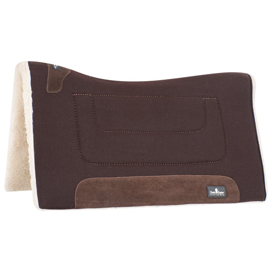 Classic Equine Performance Trainer Saddle Pad, Felt Top