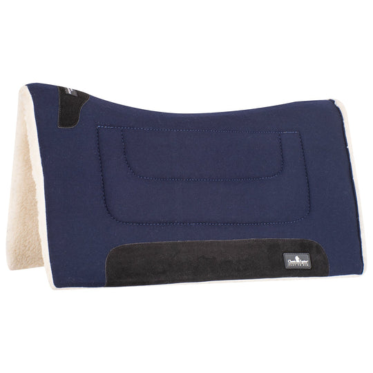 Classic Equine Performance Trainer Saddle Pad, Felt Top