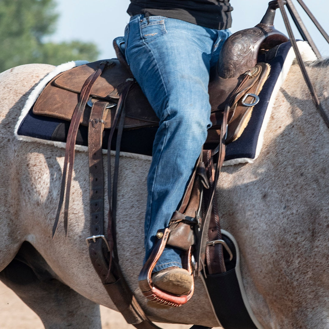 Classic Equine Performance Trainer Saddle Pad, Felt Top