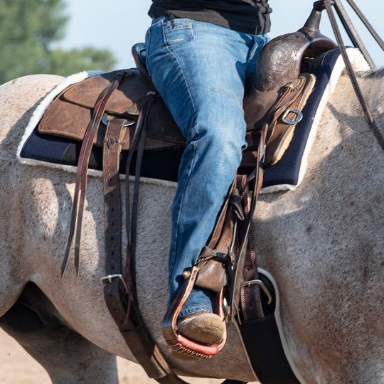 Classic Equine Performance Trainer Saddle Pad, Felt Top