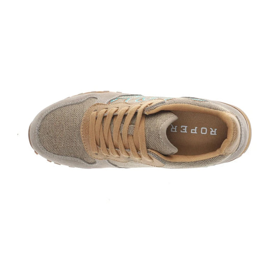 Ladies Roper Giddyup Embroidered Casual Shoes - 09-021-1797-3710 - FINA SALE