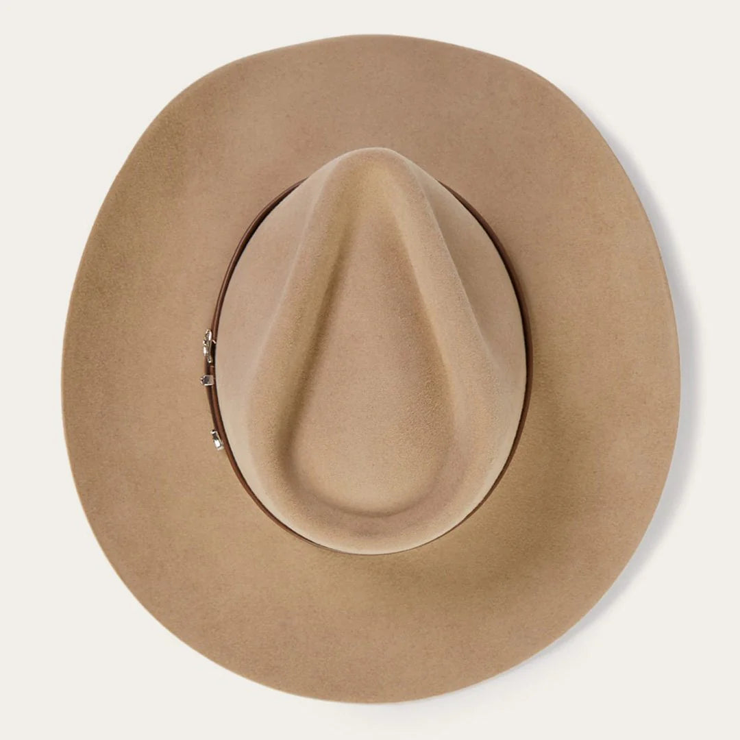 Stetson 4X Seneca Fur Felt Silver Sand Western Hat