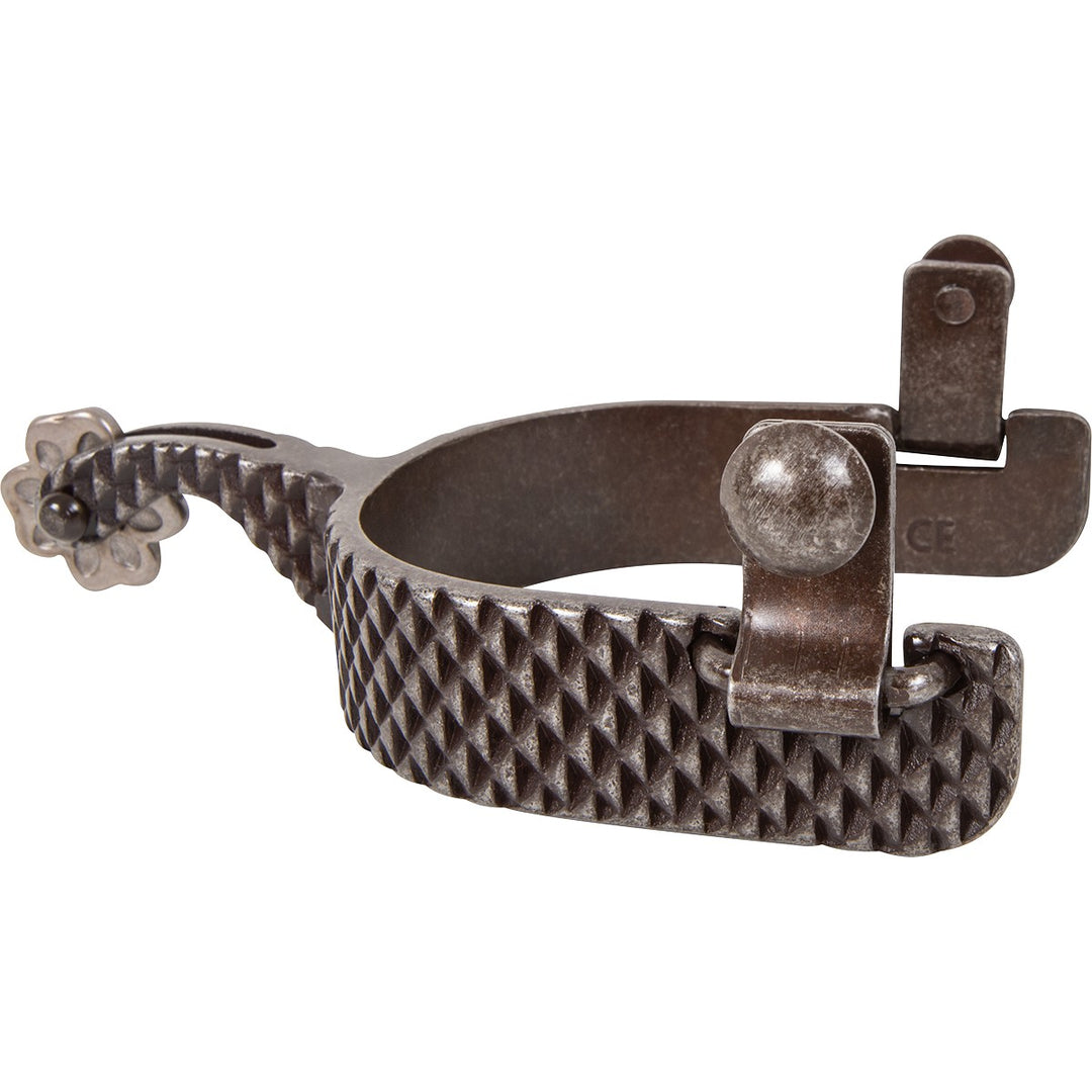 Classic Equine Rasp Cowboy Spurs - SPURRCS101