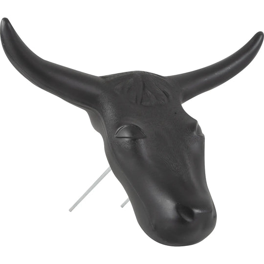 Classic Black Steer Head