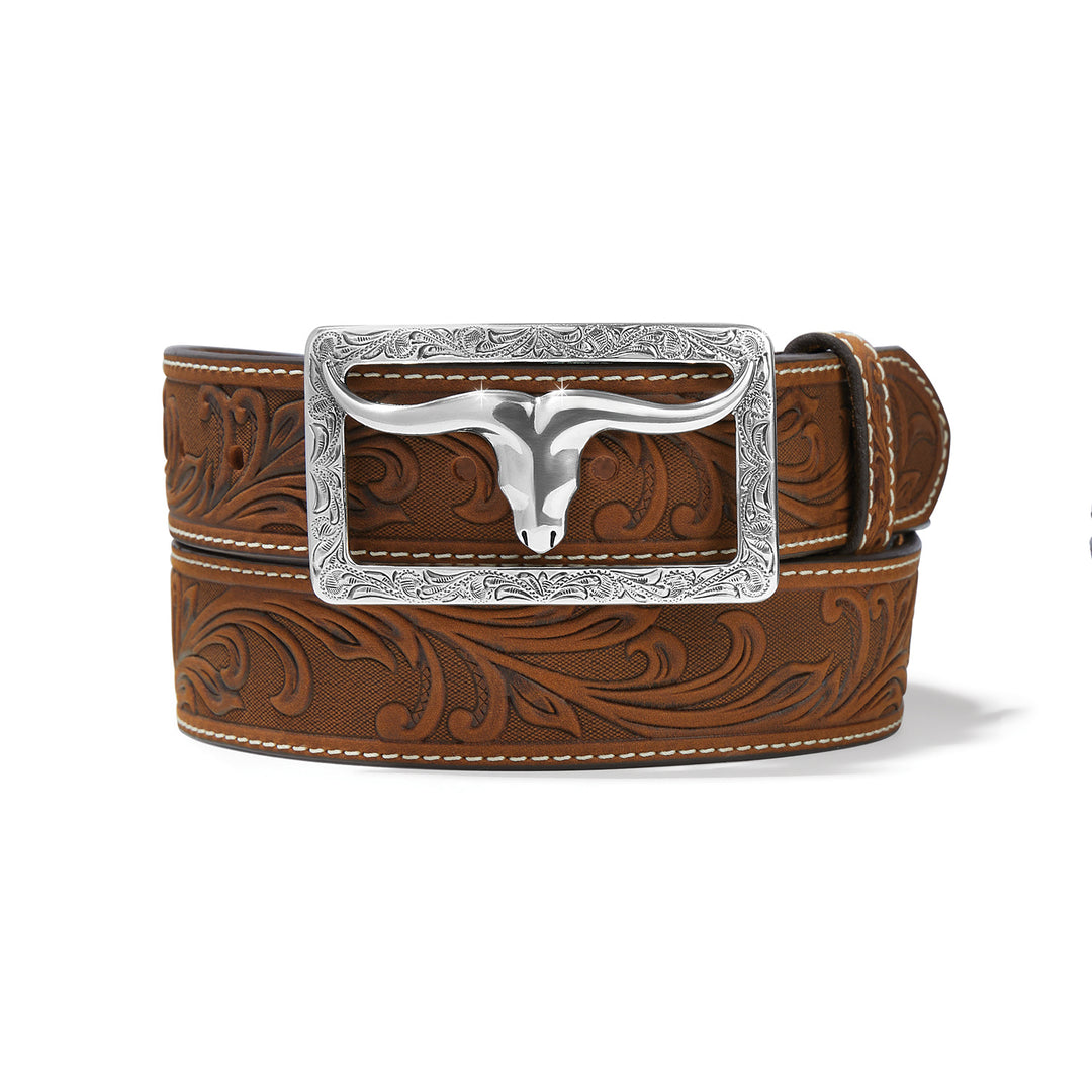 Ceinture marron Tony Lama Stockyard pour hommes - C42859