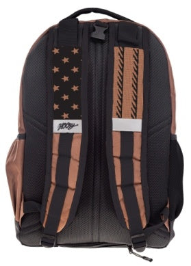 Hooey Ox Brown/Black Flag Backpack - BP2603BRBK