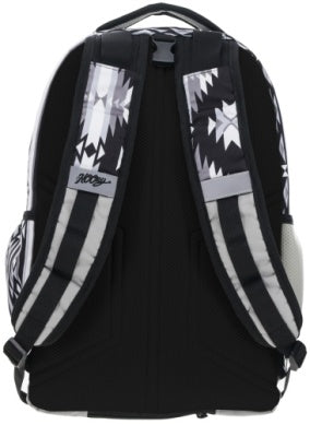 Hooey Ox Black/Grey Aztec Print Backpack - BP2603AZBK