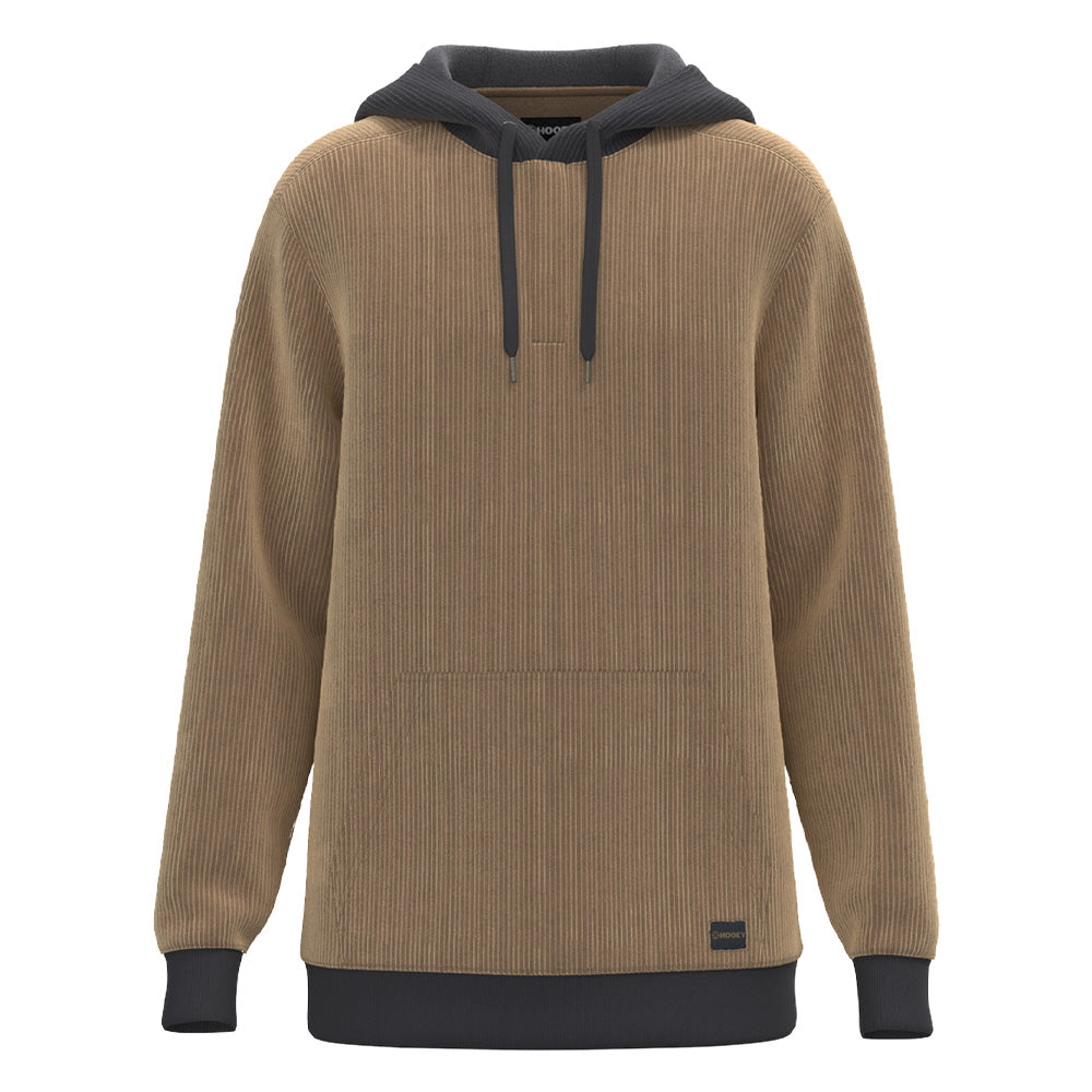 Men's Hooey Cowboy Corduroy Hoody - HH2618BR