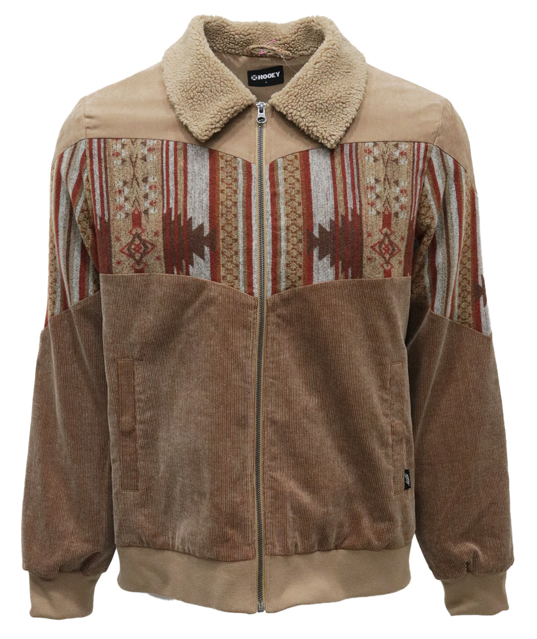 Men's Hooey Suede and Corduroy Jacket - HJ2601TN