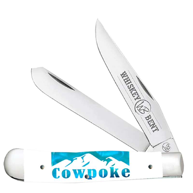 Whiskey Ranch Menthol Cowpoke Trapper Knife - WB11-100
