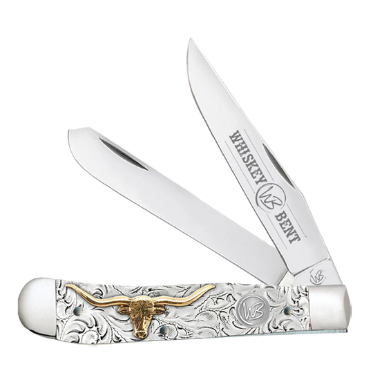 Whiskey Ranch Toro Trapper Knife WB1122 Nigro's Western Store 1