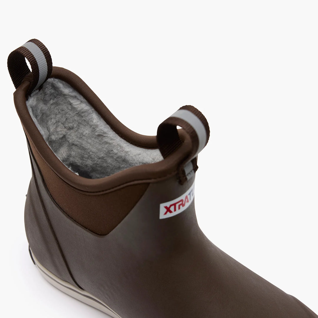 Men's XTRATUF 6" ADB Fleece Lined Cold Weather Ankle Deck Boot - XMAB900T