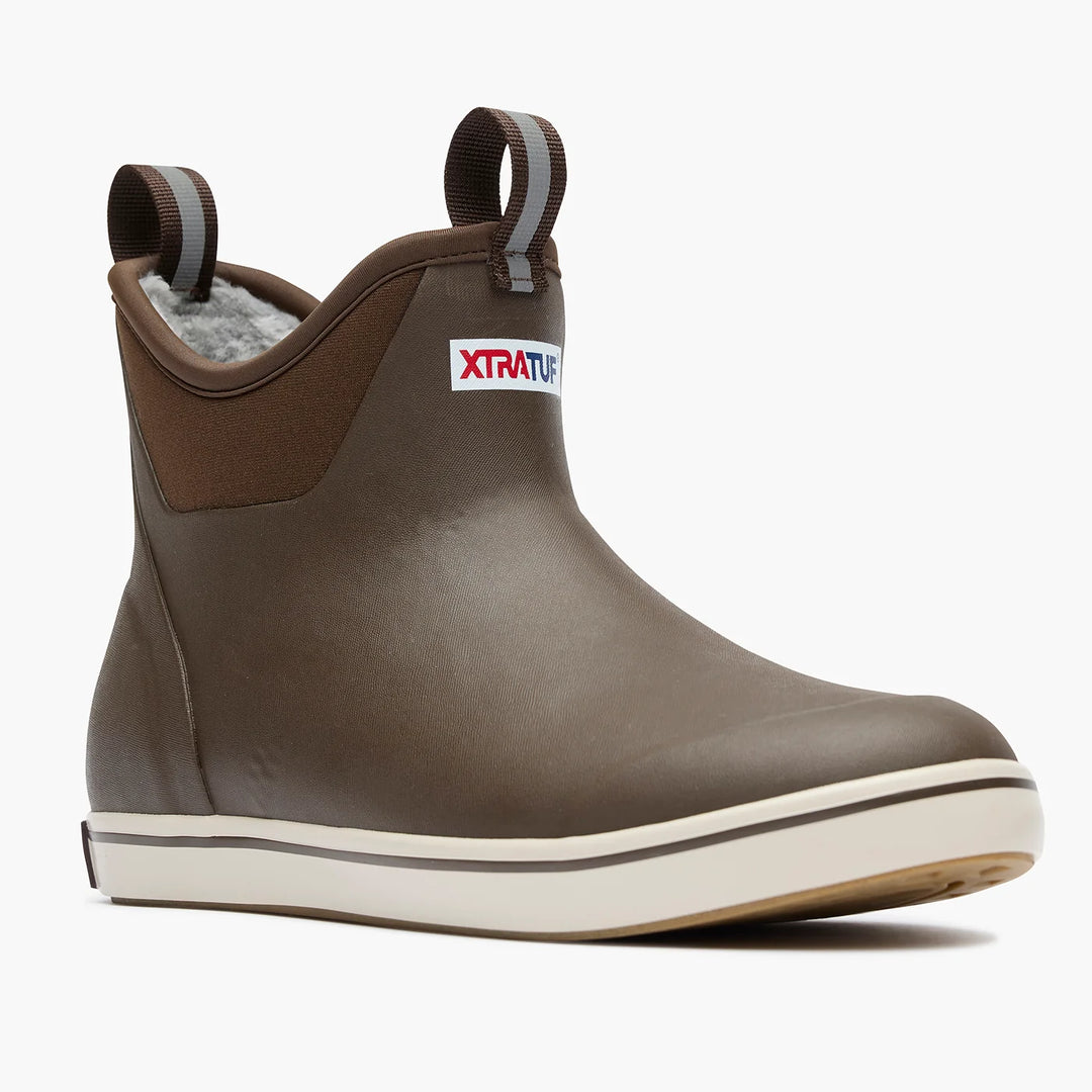 Men's XTRATUF 6" ADB Fleece Lined Cold Weather Ankle Deck Boot - XMAB900T