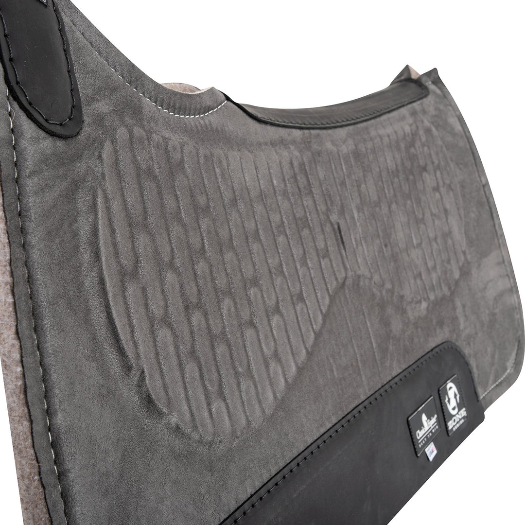Classic Equine Zone Micro Suede Pad, 3/4-inch Felt