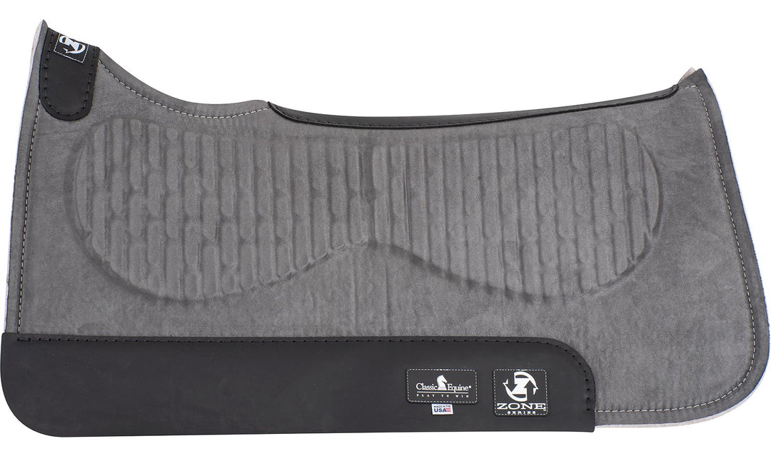 Classic Equine Zone Micro Suede Pad, 3/4-inch Felt